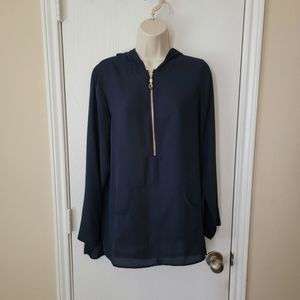 Soft Surroundings Zippie Tunic Hoodie